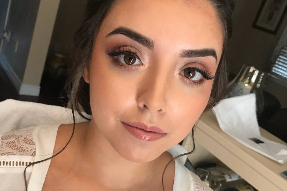 Bridal makeup