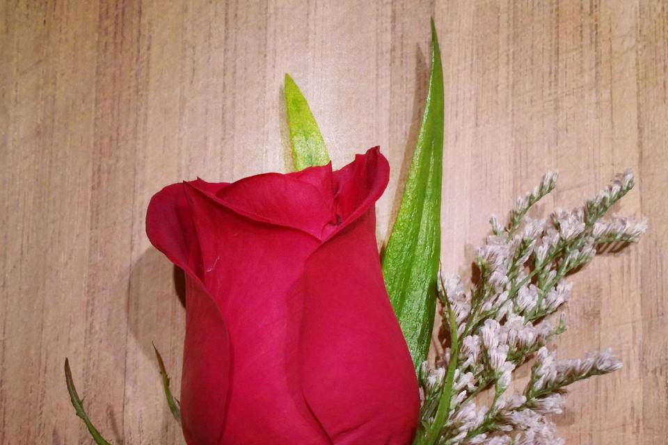 Groomsmen boutonniere