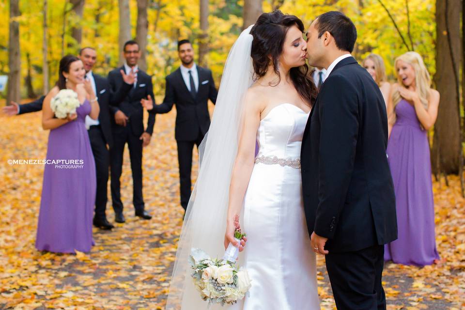 Fall Wedding, Kortright Center