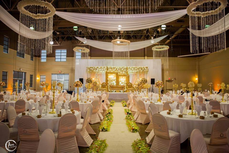 Reception setup