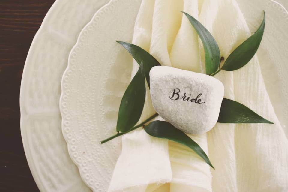 Elegant place card