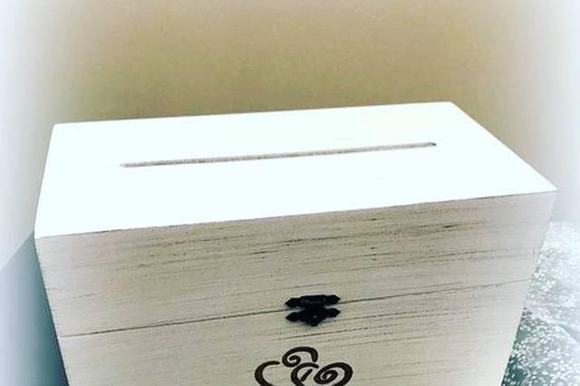 Engraved Card Drop Box