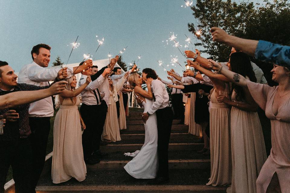 A Sparkler Exit