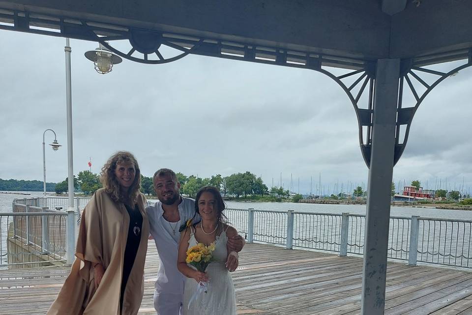 Pier Wedding