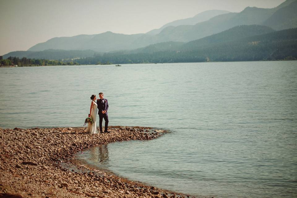 A moment on the shore.