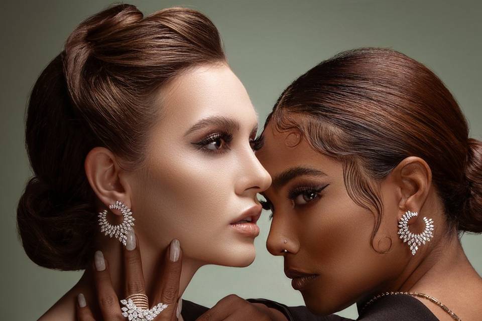 Editorial-inspired bridal shoo