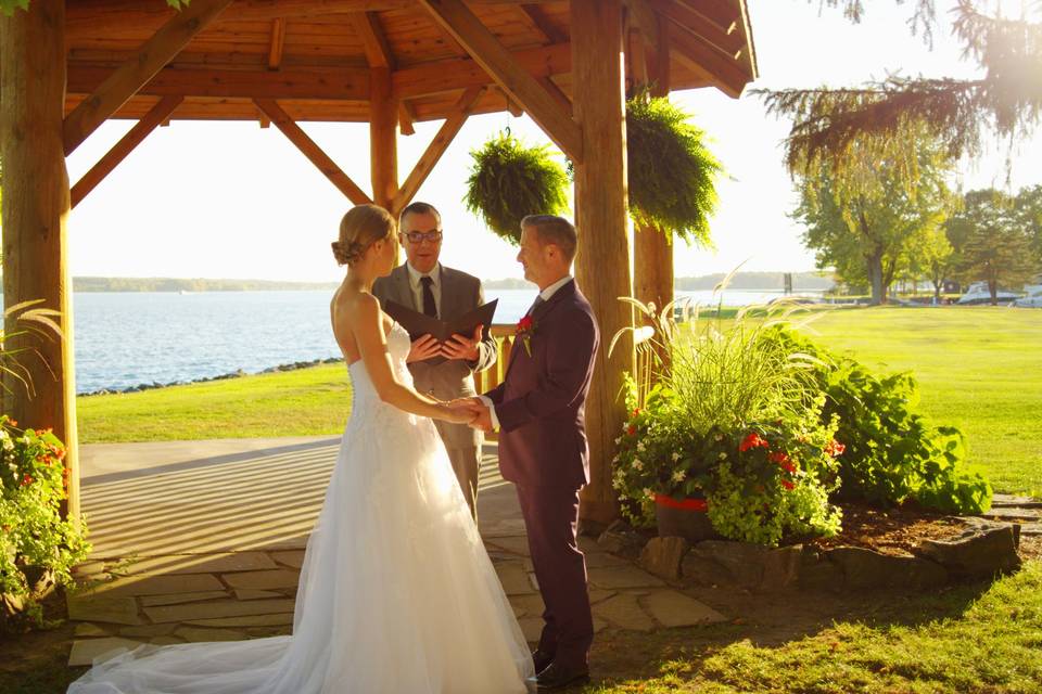 Waterfront ceremony location