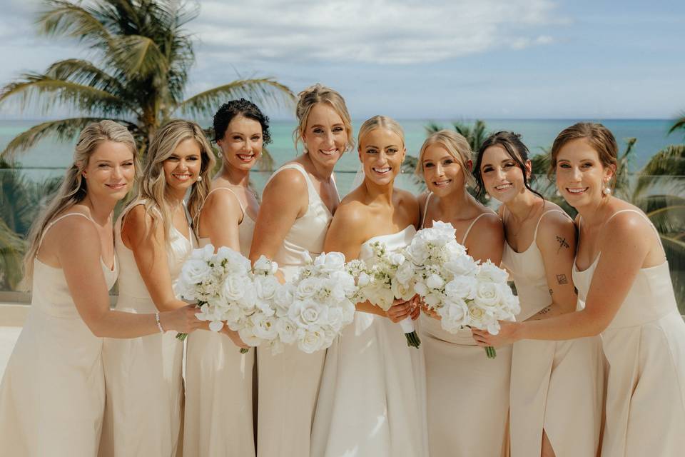 Cancun Bridesmaids