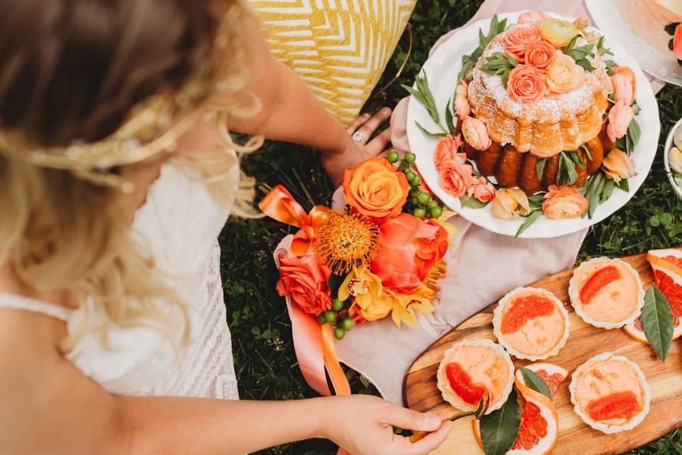 Cake Styled shoot