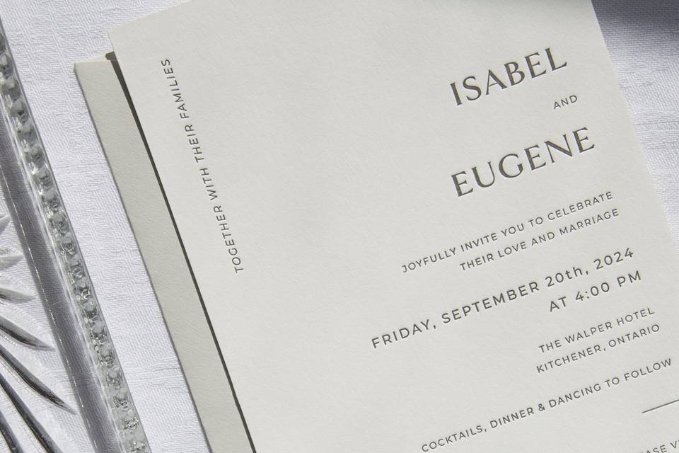 The Isabel Invitation Suite