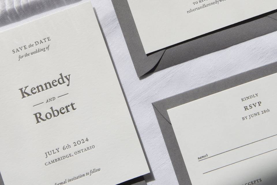 The Kennedy Invitation Suite