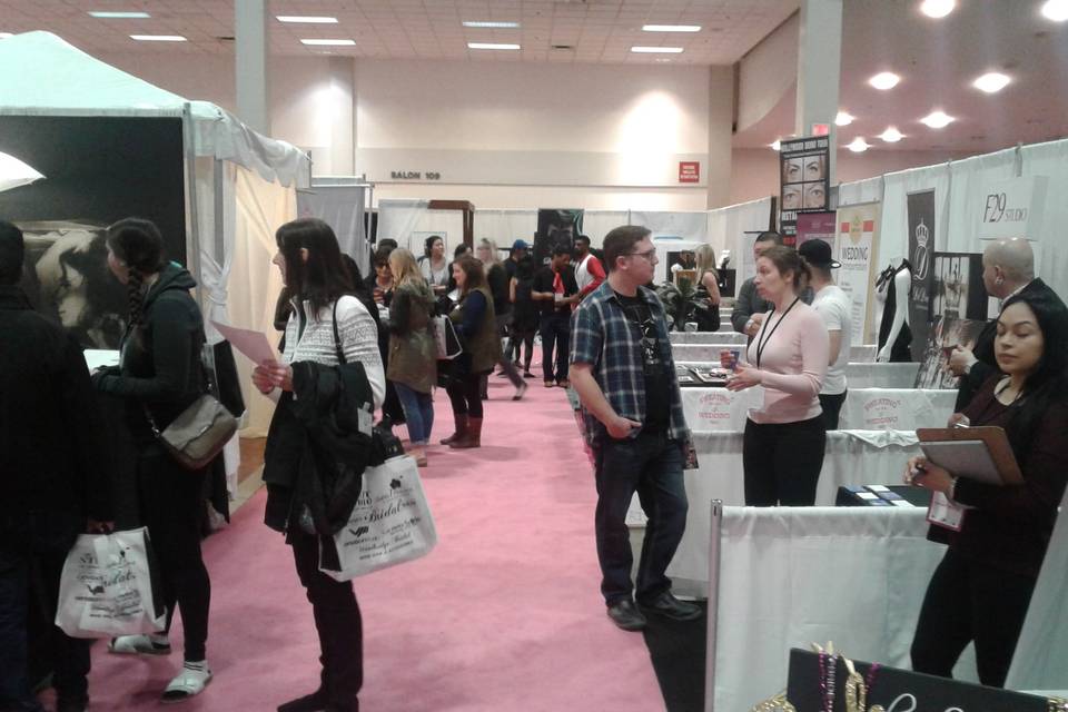 At the Toronto Bridal Show