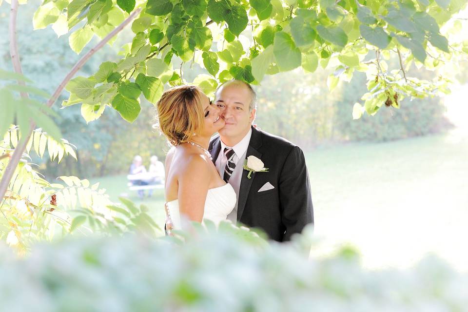 Bride and groom