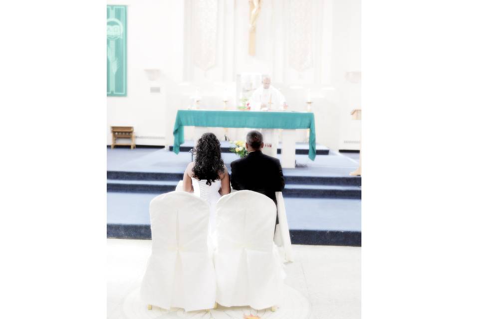 Ceremony in the church