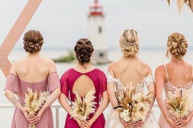 Bridesmaid shot