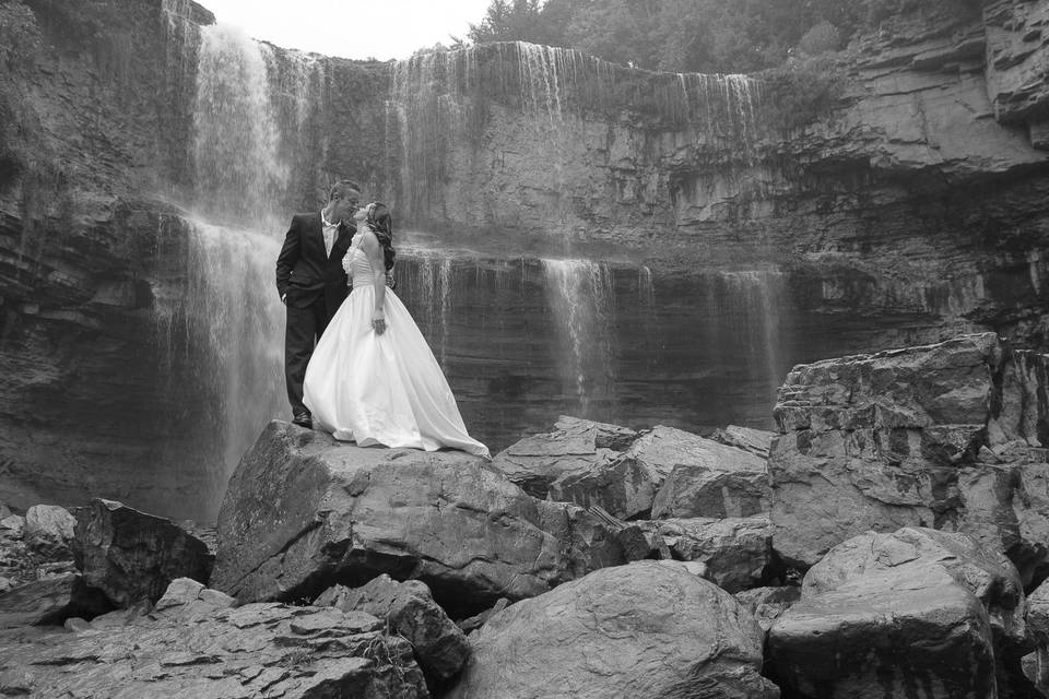Hamilton Waterfall Portrait