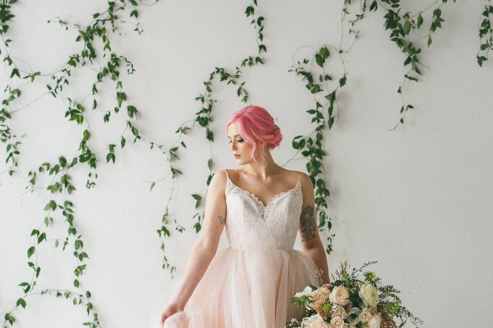 Blushing Bride Creative Shoot