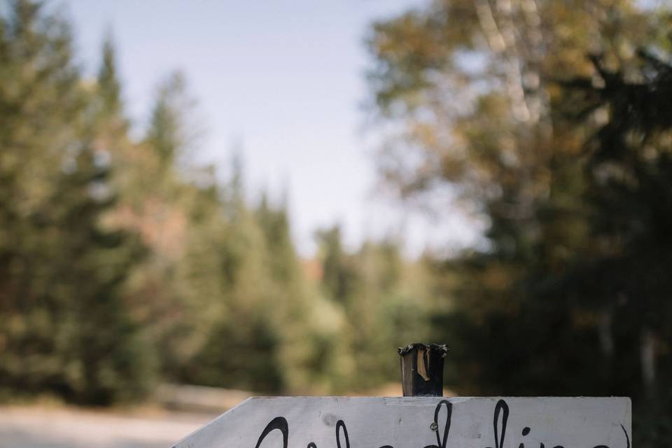 Directions to your wedding