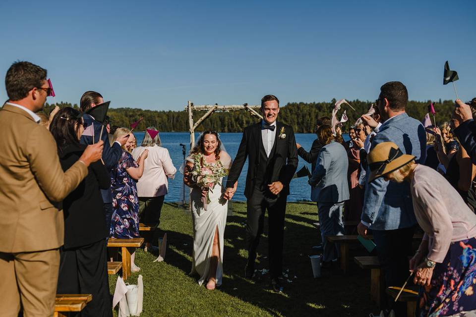 Outdoor ceremony