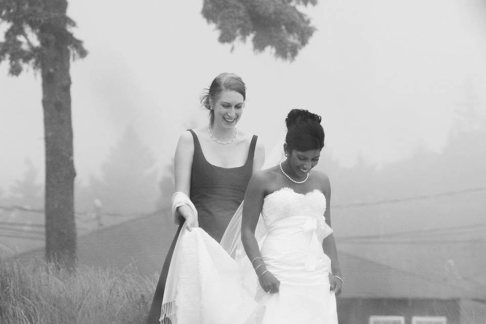 Foggy Nova Scotia Wedding