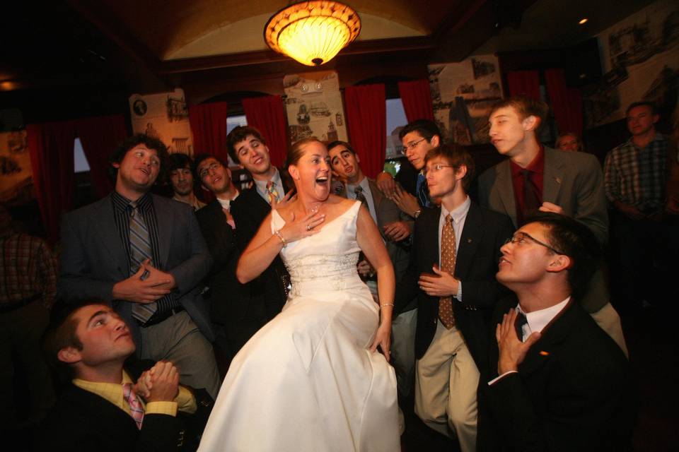 Surprise for the bride