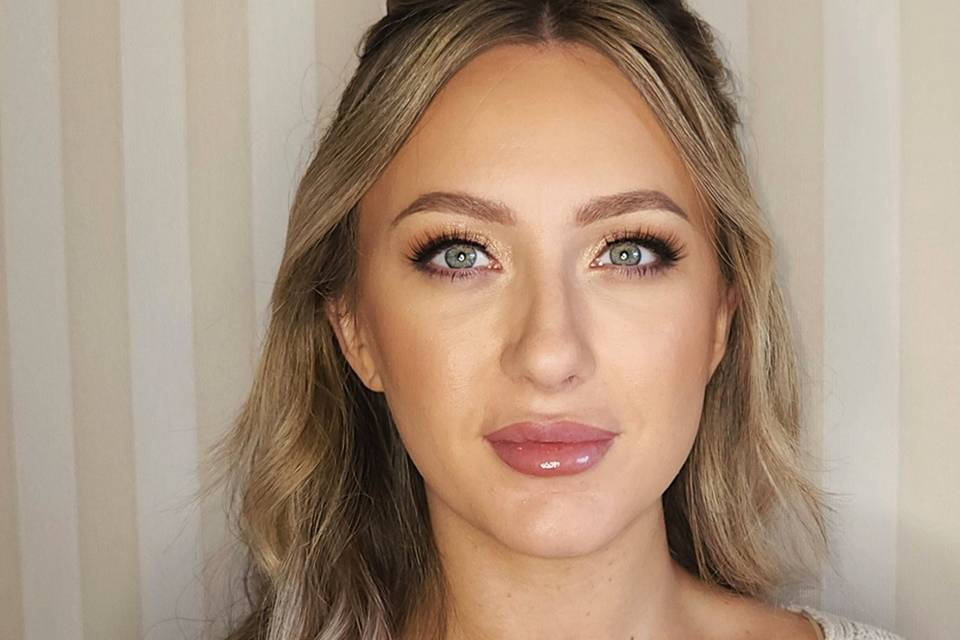 Bridesmaid Makeup Glam