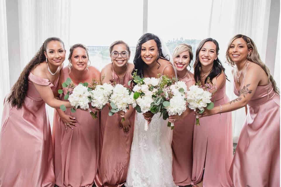 Bride & Bridal Party Makeup