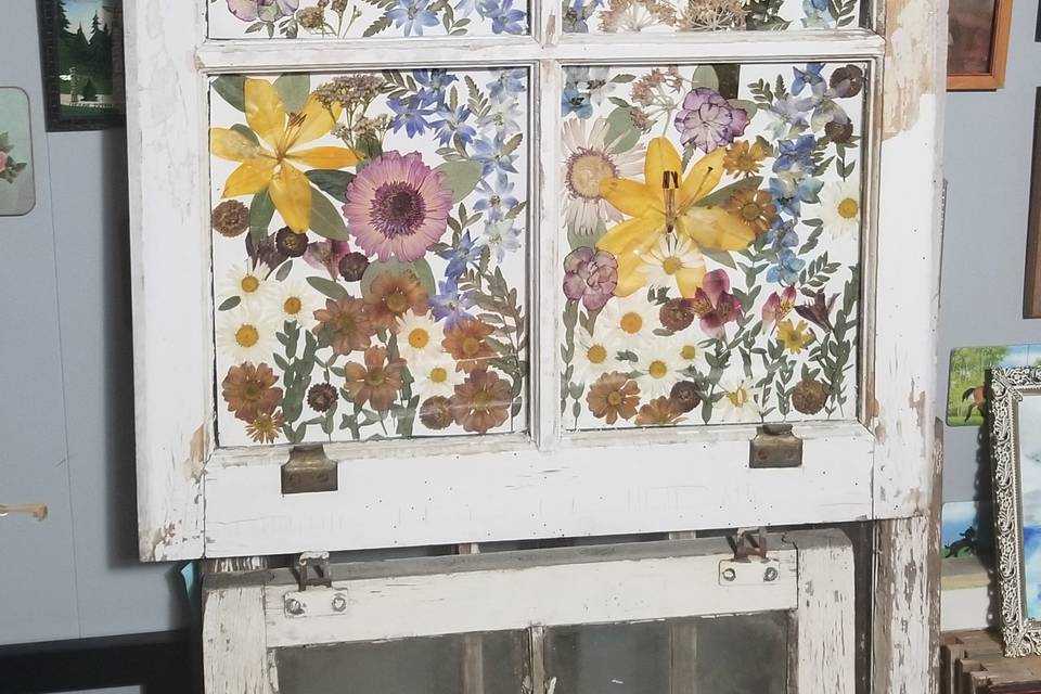 Antique window OOAK