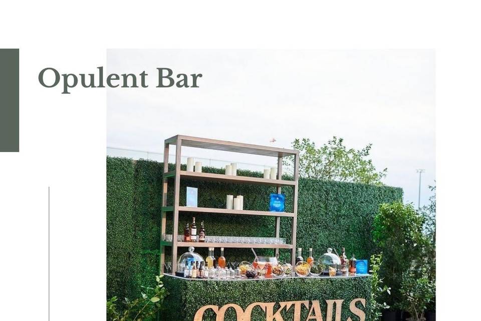 Opulent bar