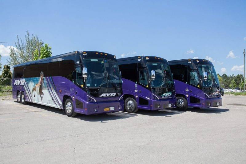 Numerous buses available