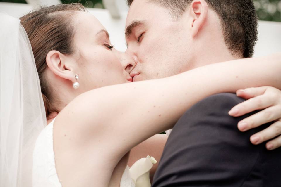 Wedding kiss