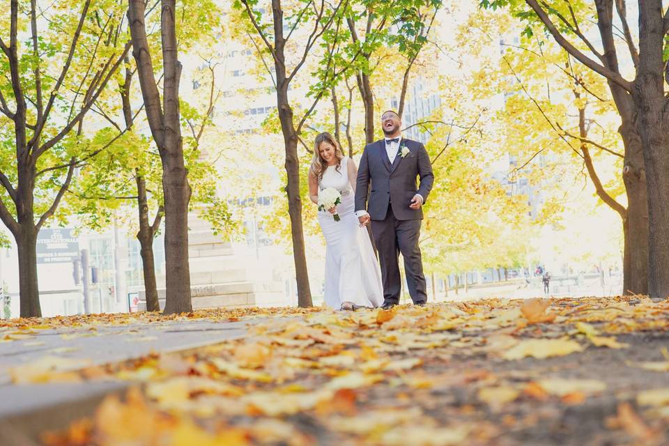 Fall wedding - Magdoline Photography