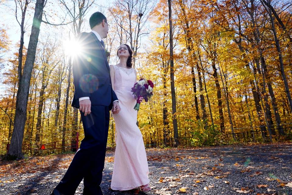 Fall wedding