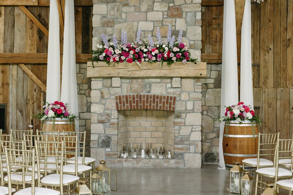 Indoor ceremony