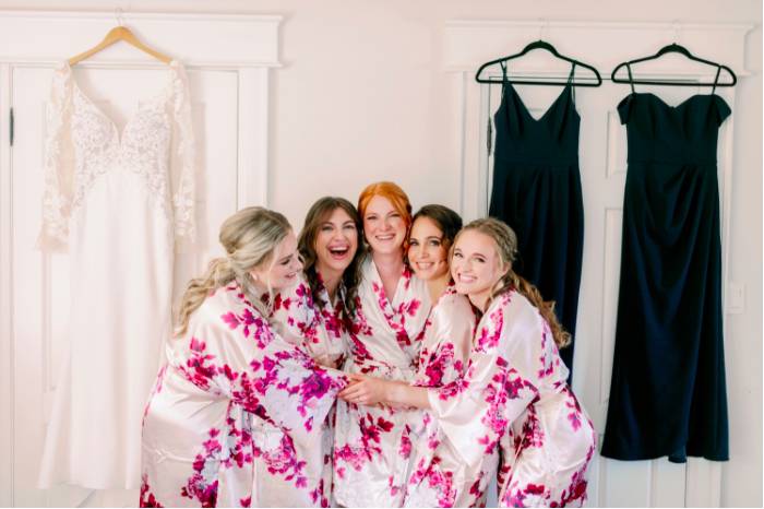 Our beautiful bridal party