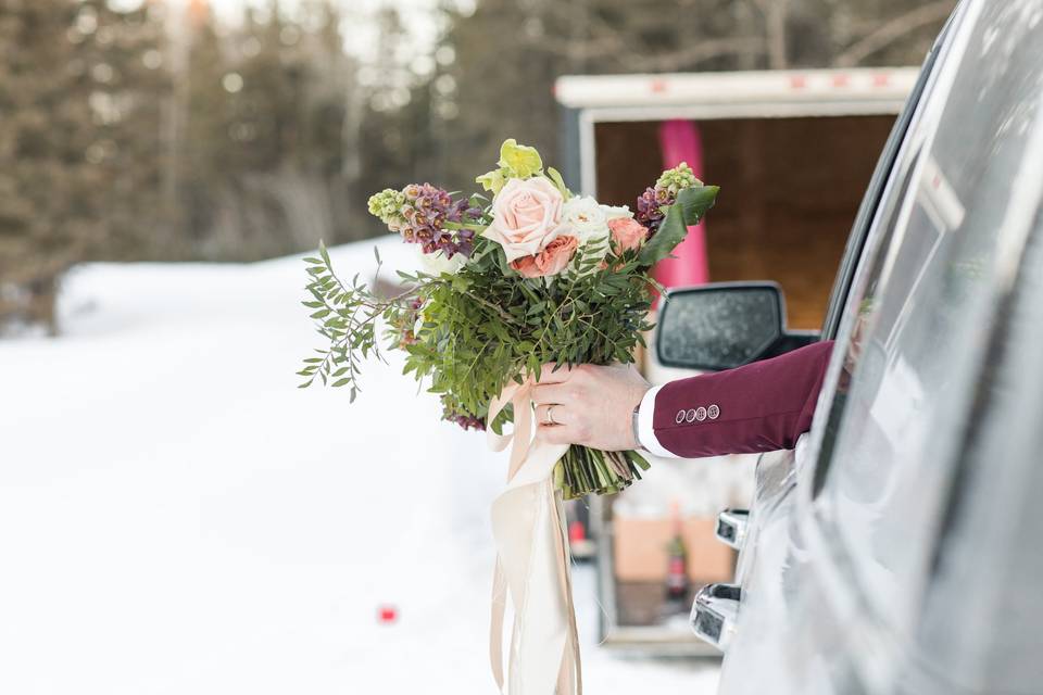 Elegant Winter Styled Shoot