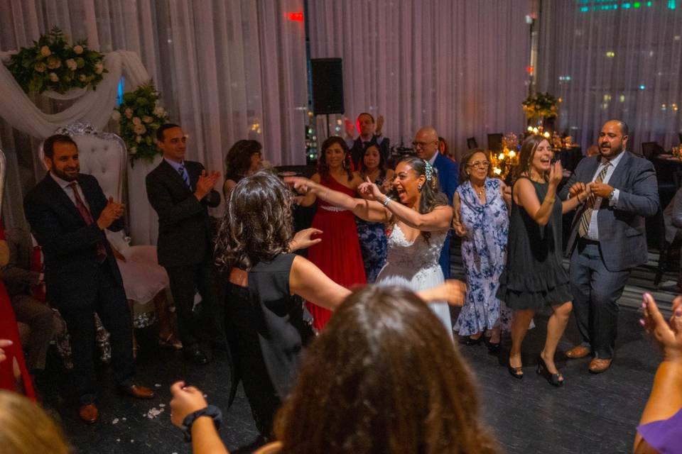 Bride Dancing