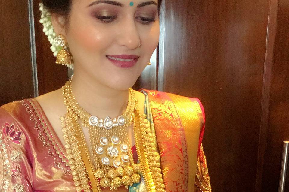 Makeup for sangeet