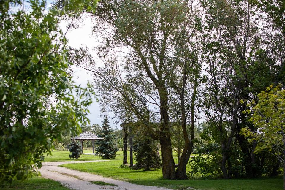 The rustic Wedding Barn