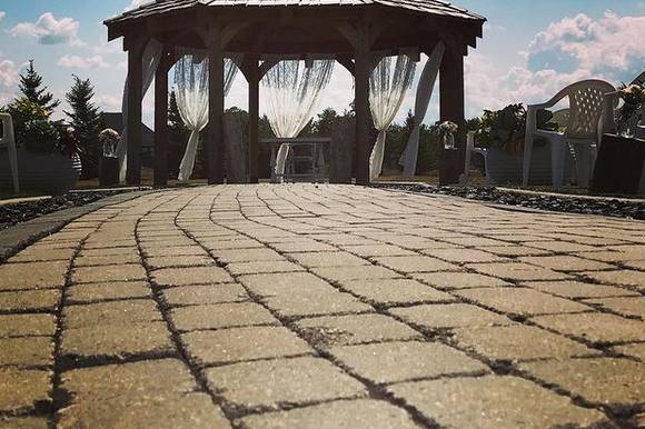 Outdoor ceremony gazebo