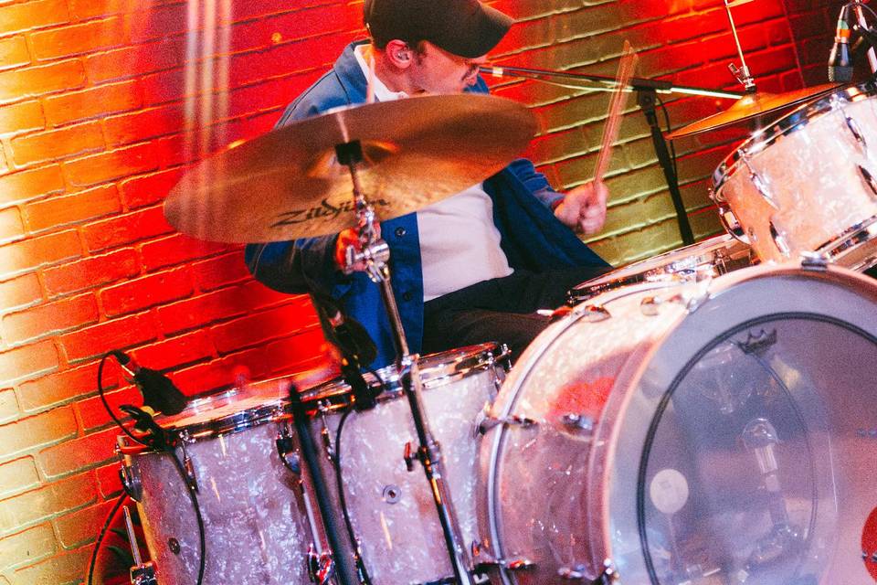 Jaden on Drums
