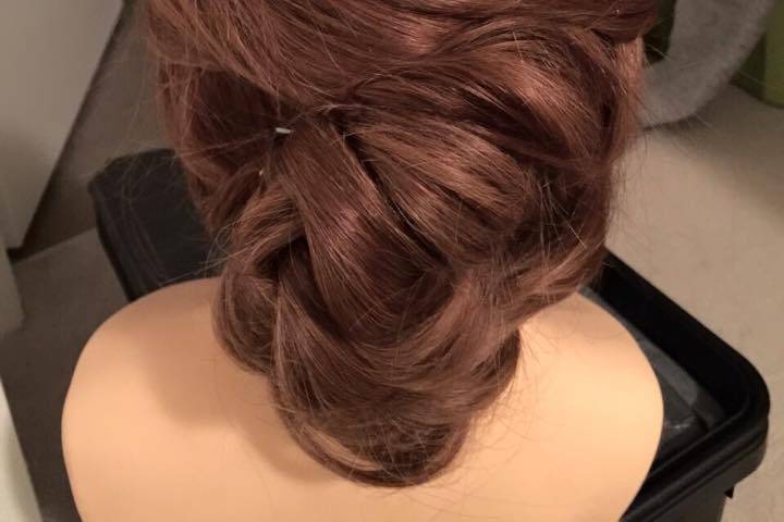 Bridal hair