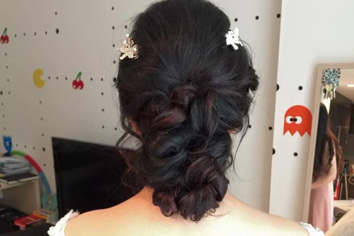 Bridal hair