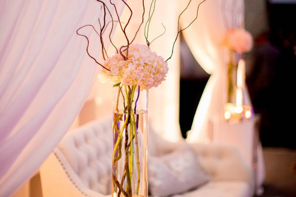 Lavish Candle Backdrop