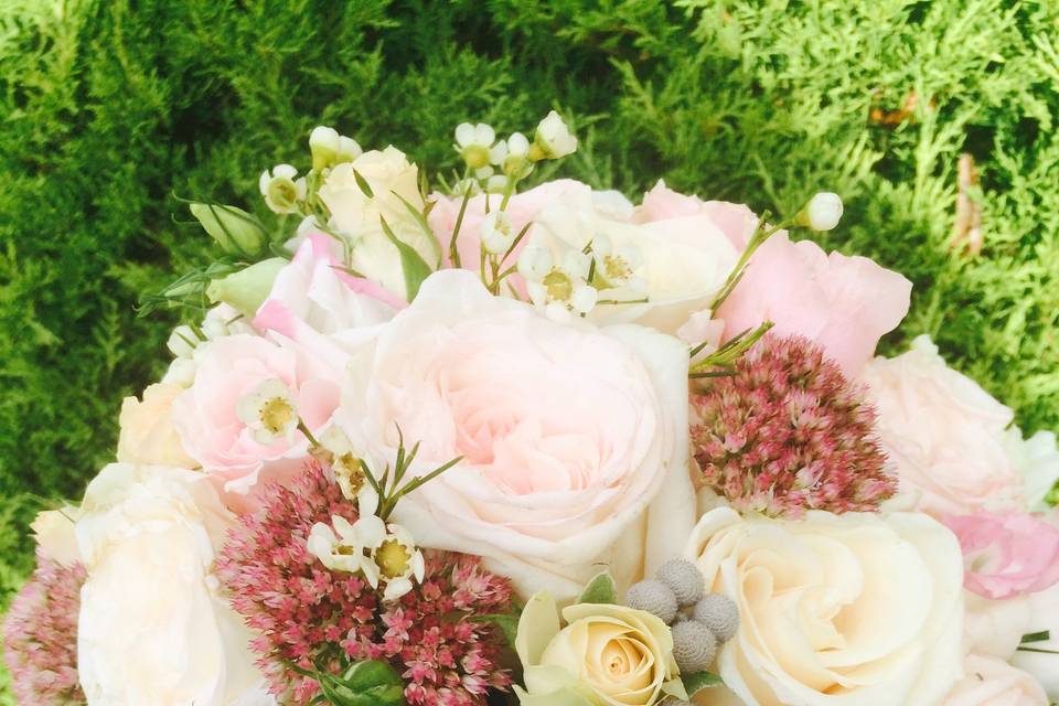 Garden Rose Bridal Bouquet