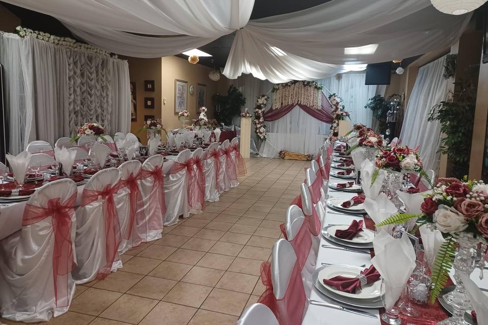 Burgundy theme