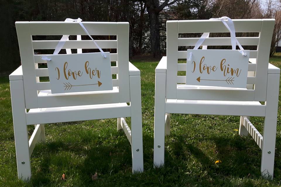 Unplugged Wedding Sign