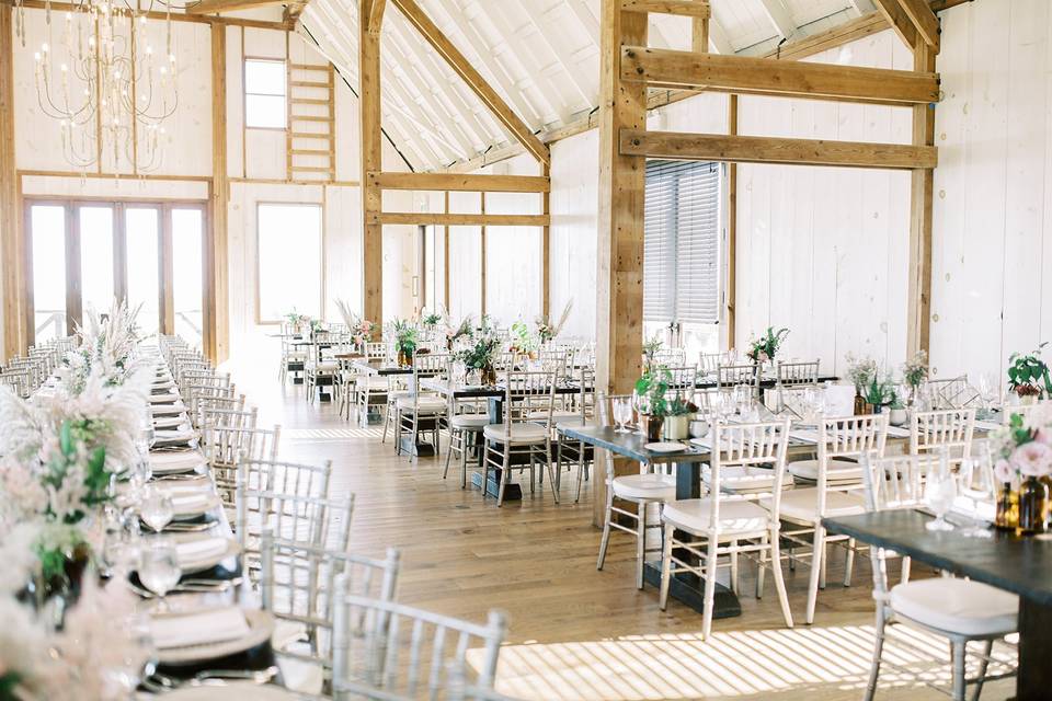 Interior of the Barn