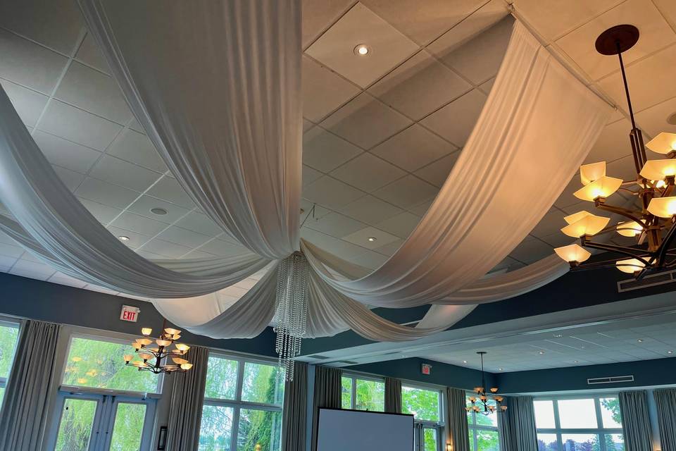 Ceiling Draping