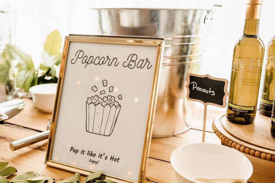 Popcorn bar